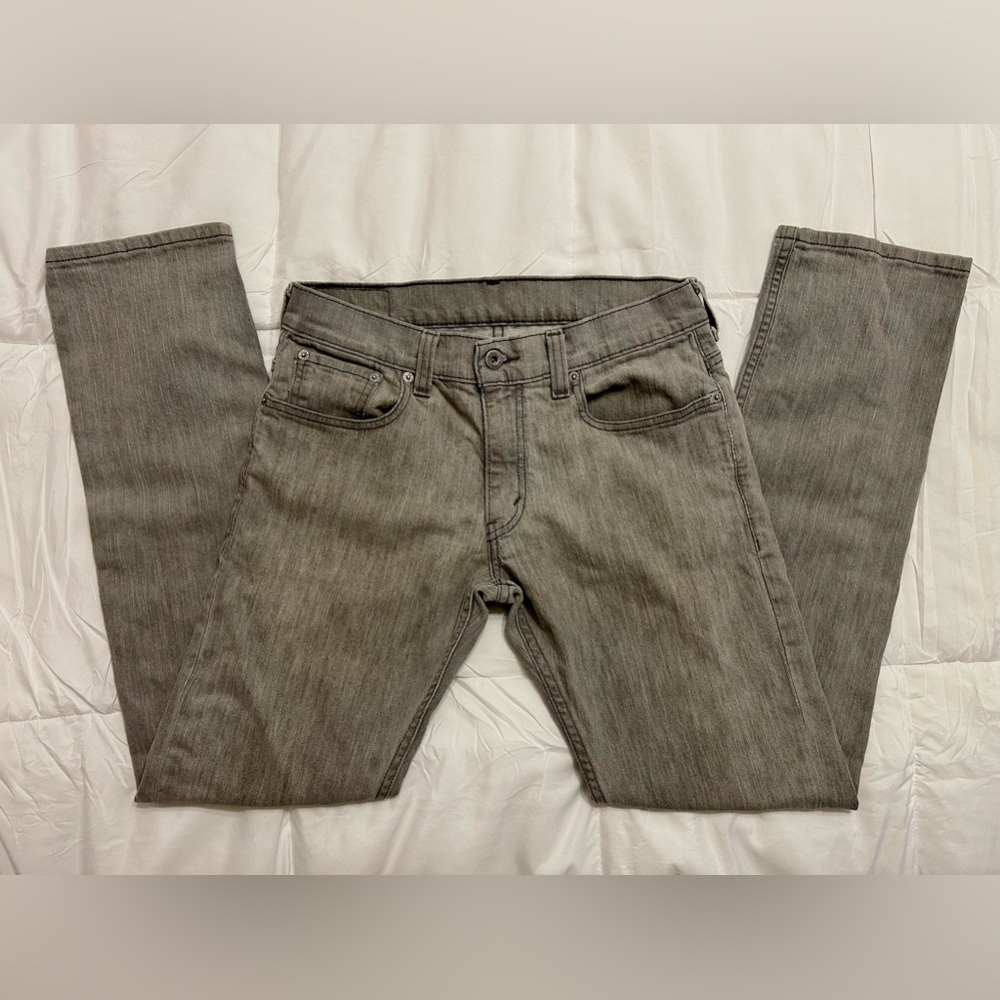 Levi’s 511 Slim Fit Grey Denim Jeans
